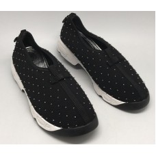 Женские летние кроссовки Christian Dior Low черные  Женские летние кроссовки Christian Dior Low черные