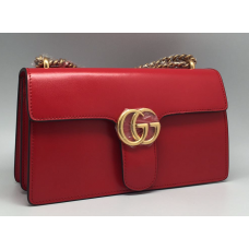 Женская кожаная сумка Gucci красная Женская кожаная сумка Gucci красная