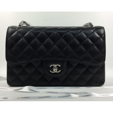 Женская сумка Chanel BlackSilver X 25 cm