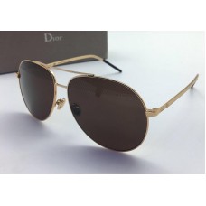 Женские солнцезащитные очки Cristian Dior Gold Glasses Broun Женские солнцезащитные очки Cristian Dior Gold Glasses Broun