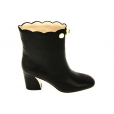 Женские кожаные сапоги Gucci черные Женские кожаные сапоги Gucci черные