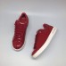Женские кожаные красные кроссовки Louis Vuitton Frontrow Sneakers Women Red 
