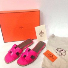 Женские шлепанцы Hermes Pink  Женские шлепанцы Hermes Pink
