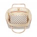 Женская  брендовая кожаная сумка Louis Vuitton NeverFull White