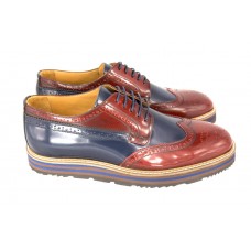 Ботинки Prada Oxford Broun/Blue