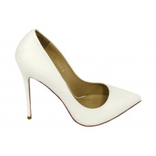 Женские кожаные белые туфли Christian Louboutin Pigalle White Женские кожаные белые туфли Christian Louboutin Pigalle White