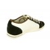 Мужские кожаные кроссовки Dolce&Gabbana черно-белые