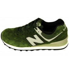 Мужские замшевые кроссовки New Balance 574 Green Мужские замшевые кроссовки New Balance 574 Green