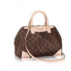 Женская брендовая кожаная коричневая сумка Louis Vuitton Broun V Женская брендовая кожаная коричневая сумка Louis Vuitton Broun V