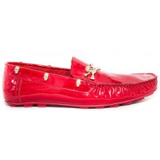Мокасины Alexander McQueen Red