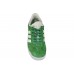Мужские замшевые кеды Adidas Gazelle Green