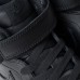 Кроссовки высокие кожаные Nike Air Force 1 Mid 07 (black)