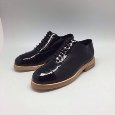 Женские брендовые кожаные ботинки с лаком Chanel Cruise Full Black Черные Женские брендовые кожаные ботинки с лаком Chanel Cruise Full Black Черные
