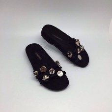 Женские летние шлепанцы Louis Vuitton Black Женские летние шлепанцы Louis Vuitton Black