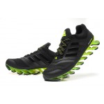 Мужские беговые кроссовки Adidas SpringBlade 2015 Black/Green II