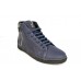 Мужские высокие брендовые кроссовки Louis Vuitton Montaigne Sneakers Blue