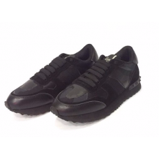 Женские черные кожаные Valentino Garavani Rockstud Black Женские черные кожаные Valentino Garavani Rockstud Black