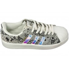 Кроссовки Adidas Superstar Grey/Silver