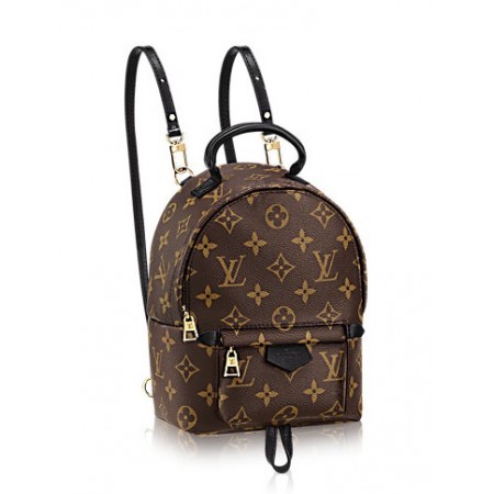 Женский брендовый коричневый рюкзак Louis Vuitton Broun Sm