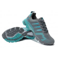 Мужские беговые кроссовки Adidas Marathon Flyknit Grey/Green