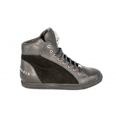 Мужские высокие брендовые осенние кроссовки Philipp Plein Anniston Мужские высокие брендовые осенние кроссовки Philipp Plein Anniston