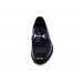 Мужские кожаные лоферы Louis Vuitton Emblem Blue