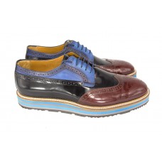 Ботинки Prada Oxford Broun/Black/Blue