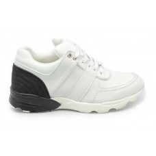 Женские брендовые кожаные кроссовки Chanel EX Sport WhiteBlack Женские брендовые кожаные кроссовки Chanel EX Sport WhiteBlack