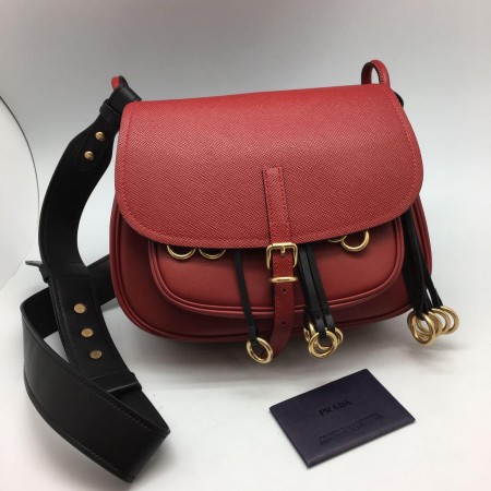 Женская сумка Prada RED V