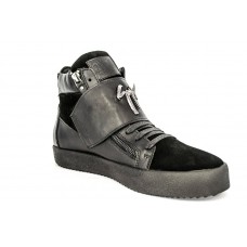 Осенние ботинки Giuzeppe Zanotti Black High Осенние ботинки Giuzeppe Zanotti Black High