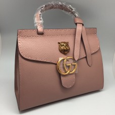 Женская кожаная сумка Gucci розовая Женская кожаная сумка Gucci розовая