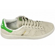 Мужские замшевые кроссовки Adidas Stan Smith Grey/Green Мужские замшевые кроссовки Adidas Stan Smith Grey/Green