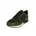 Мужские кожаные кроссовки Louis Vuitton Sneakers Run Away черные комбинированные