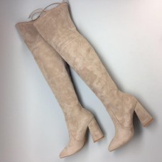 Ботфорты Stuart Weitzman Beige V Ботфорты Stuart Weitzman Beige V