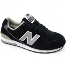 Мужские замшевые кроссовки New Balance 996 Black/Grey/White Мужские замшевые кроссовки New Balance 996 Black/Grey/White