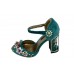 Женские туфли Dolce&Gabbana Green
