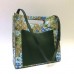 Женская летняя кожаная сумка Gucci зеленая