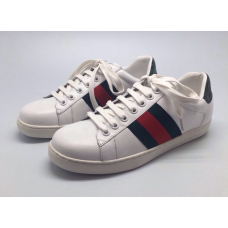 Женские кожаные летние кроссовки Gucci белые Женские кожаные летние кроссовки Gucci белые