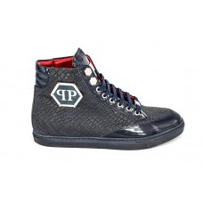 Мужские высокие осенние ботинки Philipp Plein Anniston Мужские высокие осенние ботинки Philipp Plein Anniston