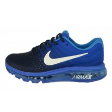 Мужские беговые кроссовки Nike Air Max 2017 синие