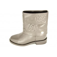 Женские осенние брендовые сапоги Chanel Cruise Grey Женские осенние брендовые сапоги Chanel Cruise Grey