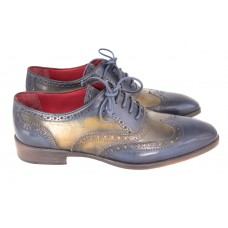 Мужские Туфли Santoni Broun/Blue Мужские Туфли Santoni Broun/Blue
