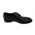 Мужские кожаные осенние ботинки Louis Vuitton Emblem черные