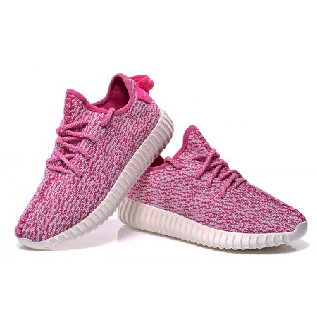 Женские летние розовые кроссовки Adidas Yeezy Boost 350 Pink