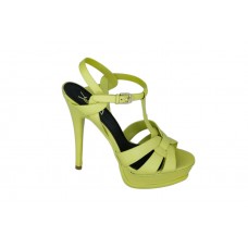 Женские босоножки Yves Saint Laurent Green Женские босоножки Yves Saint Laurent Green