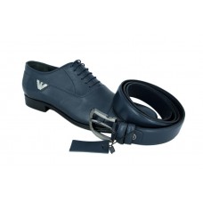 Туфли Emporio Armani Low Blue + BELT Туфли Emporio Armani Low Blue + BELT