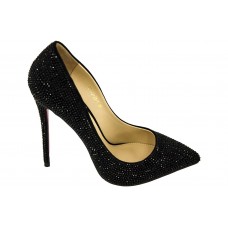 Женские туфли Christian Louboutin Black Pigalle