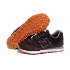 Мужские замшевые кроссовки New Balance 574 Brown со скидкой Мужские замшевые кроссовки New Balance 574 Brown со скидкой