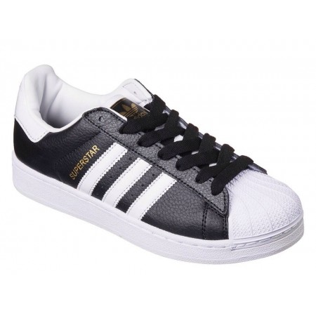 Кроссовки Adidas Superstar Black/White/Gold