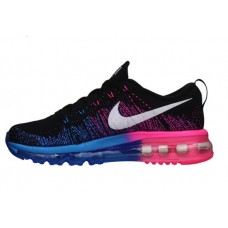 Кроссовки Air Max 2015 Flyknit (Black/Blue/Pink)
